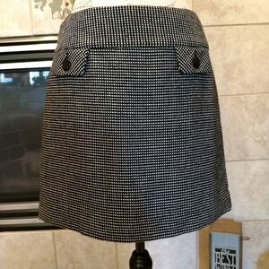 Gap Size 6 Checkered Lined Skirt!